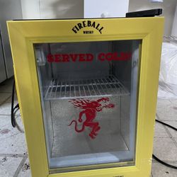 Fire Ball Mini Fridge 