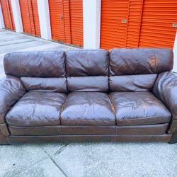 Leather Sofa 