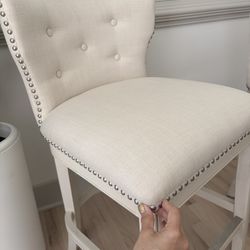 Studded Bar Stools (3 Available)