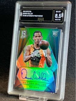 2015 Spectra 💥 Darren Waller 💥 Rookie Auto Prizm /199 GMA 8.5 Near Mint 💎 - Las Vegas Raiders / New York Giants