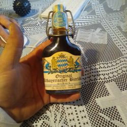 Vintage Original Altbaperischer Bierlikor Scheneders Bottle