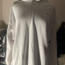 white champion Unisex hoodie sweatshirt 