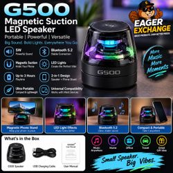 G500 Magnetic Bluetooth Speaker Phone Stand