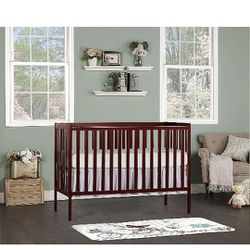 Baby Crib- Convertible 5-in-1