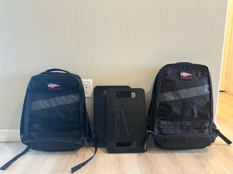Two Go Ruck rucking back packs and weights