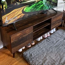 Brown Tv Stand - Pickup End Of July!! 