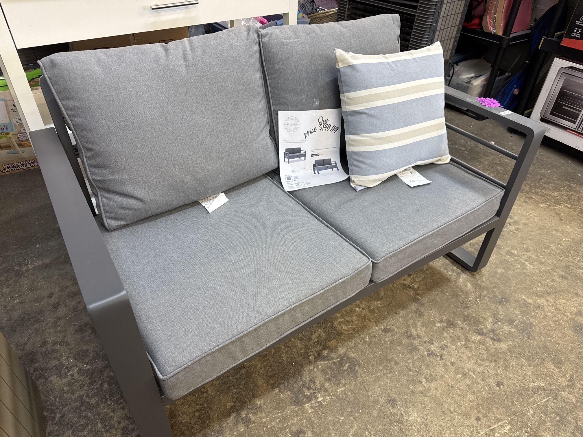 Outdoor Loveseat New Fully Assembled