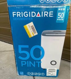 50-Pint Dehumidifier with Effortless Humidity Control New In Open Box