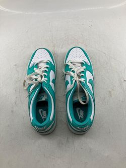 Nike Dunk Low Clear Jade Teal White Sneakers DV0833-101 GUC