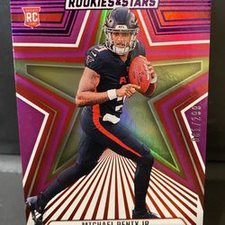 Michael Penix Jr Panini Rookies And Stars Rookie Purple Prizm /299