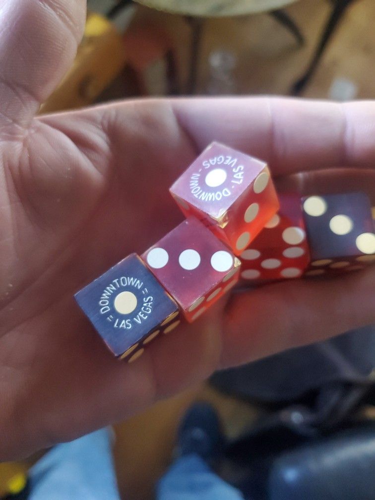 Vintage Las Vegas Dice