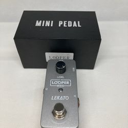 LEKATO Guitar Looper Effect Pedal Looping Unlimited Overdubs 5 mins Loop 