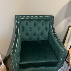 Armchair Emerald Green