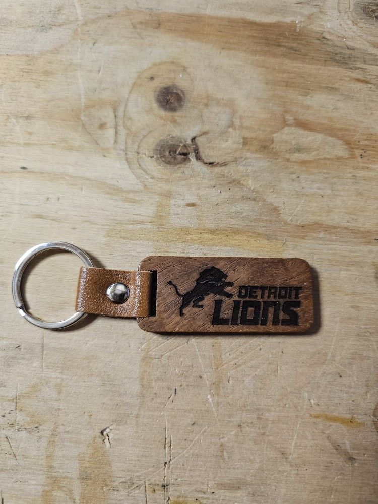 Detroit Lions Keychain