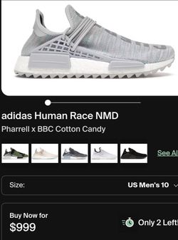 adidas Human Race NMD
Pharrell x BBC Cotton Candy
Used
Size 10
