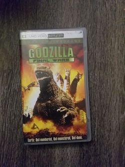 Godzilla final wars psp