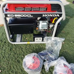 Honda Generator EG 6500 Wats 