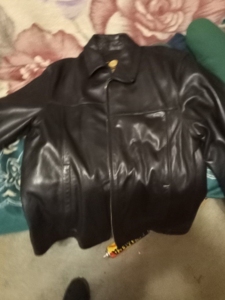 Marc New York Black Leather Jacket
