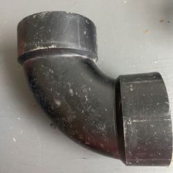 3 in. ABS DWV 90-Degree Hub x Hub Elbow Fitting