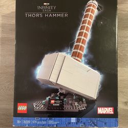 unopened lego thors hammer