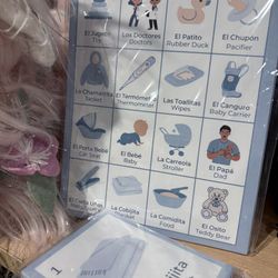 Baby shower lotería 