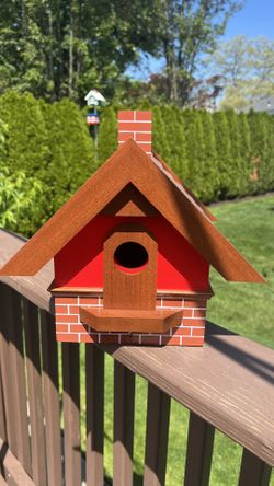 Wood Bird House