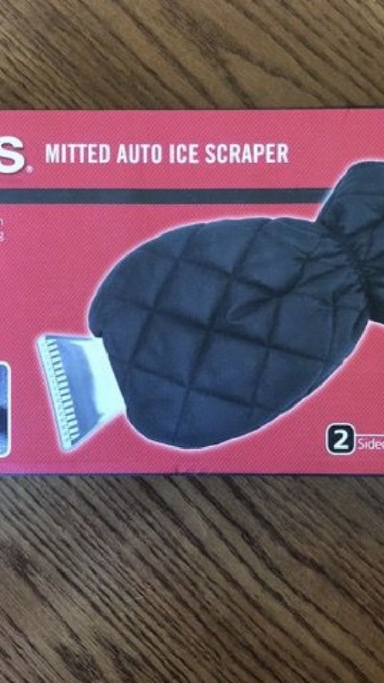 Totes Mitted Auto Ice Scraper