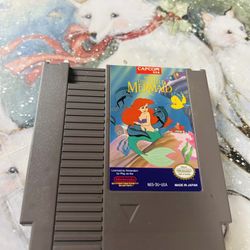 Nintendo NES Game ( The Little Mermaid )