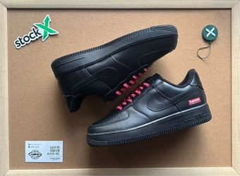 Nike Air Force 1 Supreme Black