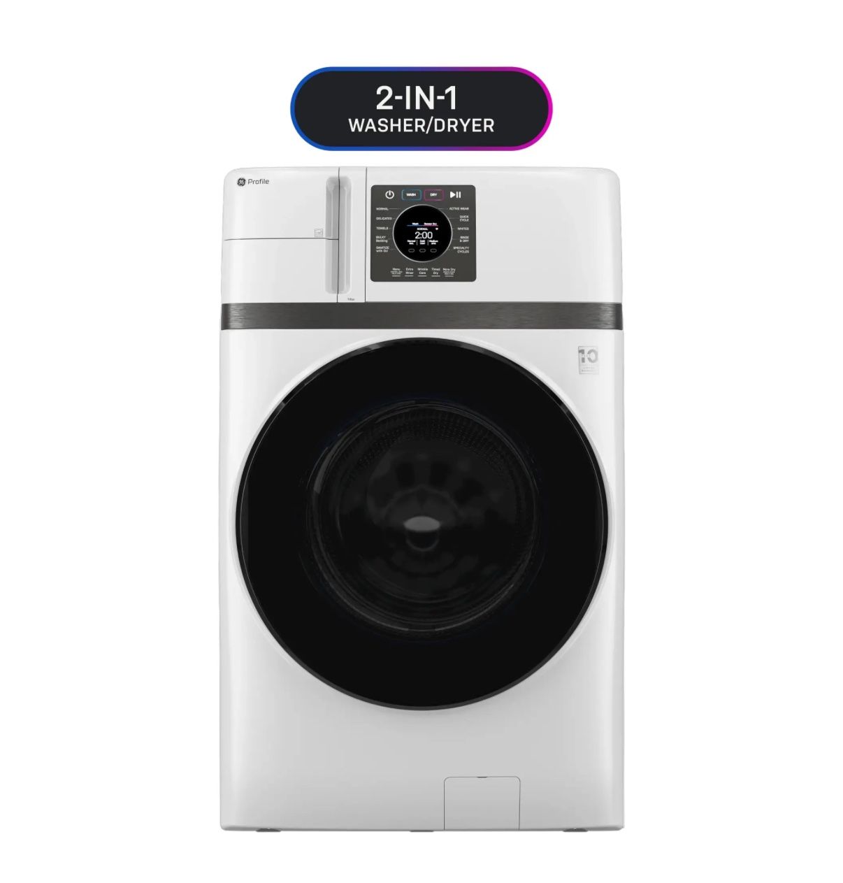 🔥 NEW GE Profile UltraFast 4.6 Cu. Ft. High Efficiency Smart Front Load Combo Electric Washer & Dryer VENTLESS 110V