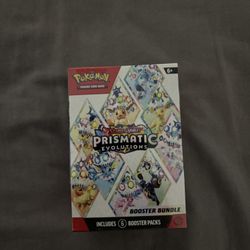 scarlet & violet prismatic evolution booster bundle
