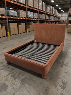 Moe’s Home Collection Ichigo Deep Orange Queen Bed — $1,595