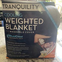 COOLING WEIGHTED BLANKET 20lbs- GREY