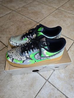 Nike Air Force 1 Camo Snake Print