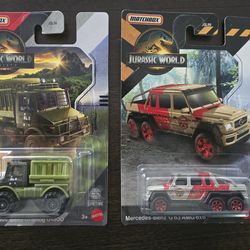 Matchbox Jurassic Park Mercedes Benz - AMG 6X6 - Unimog U1300