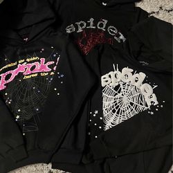 Spider hoodies only 2 left Small