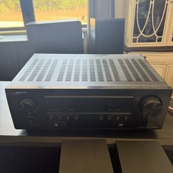 Denon Receiver, Sub And Speakers. 