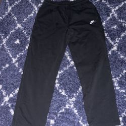 Nike Sportswear Club Knit Pants Black Size M