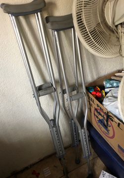 2 sets of crutches