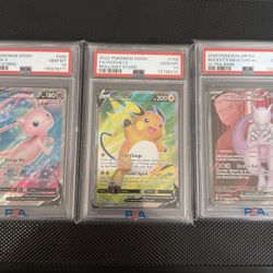 Pokemon Cards And Slabs 
