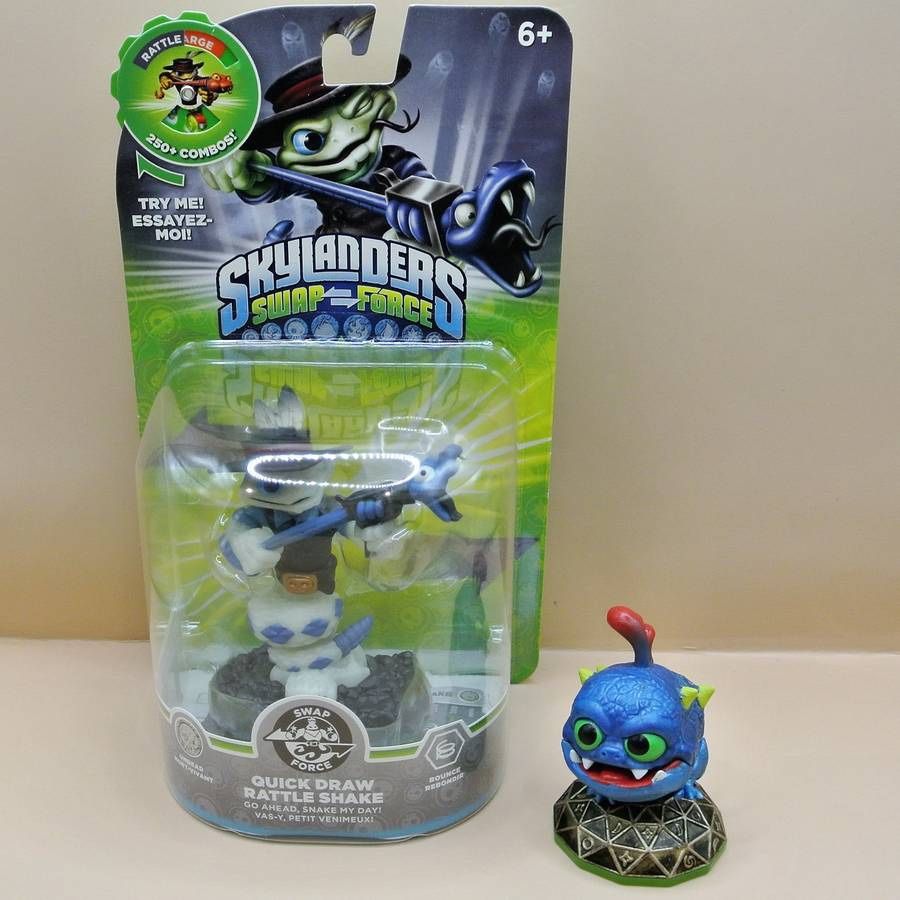 Skylanders Swap Force Quick Draw Rattlesnake and Wrecking Ball