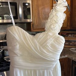 Summer Wedding Dress (M)