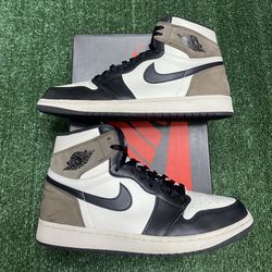 Jordan Mocha 1s  size 12 USED But Clean