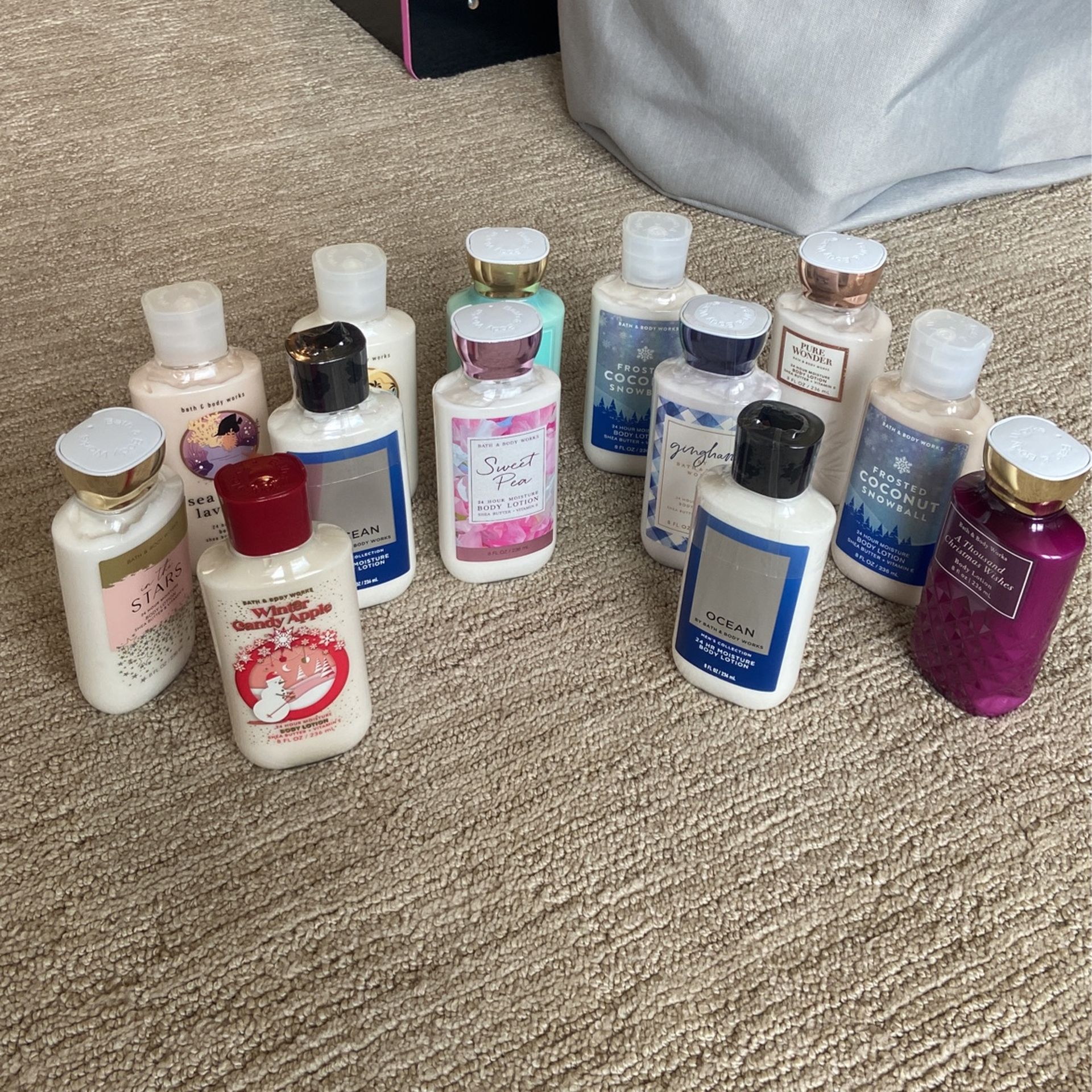 Multiple Different Bath And Body Works Lotion 