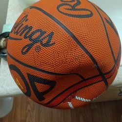Autographed ncaa rawlins basketball