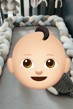 Braided baby crib bumper