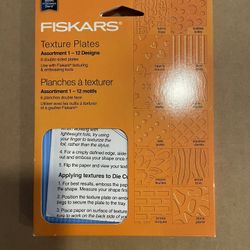 Fiskars Retired Texture Plates Set 12) 