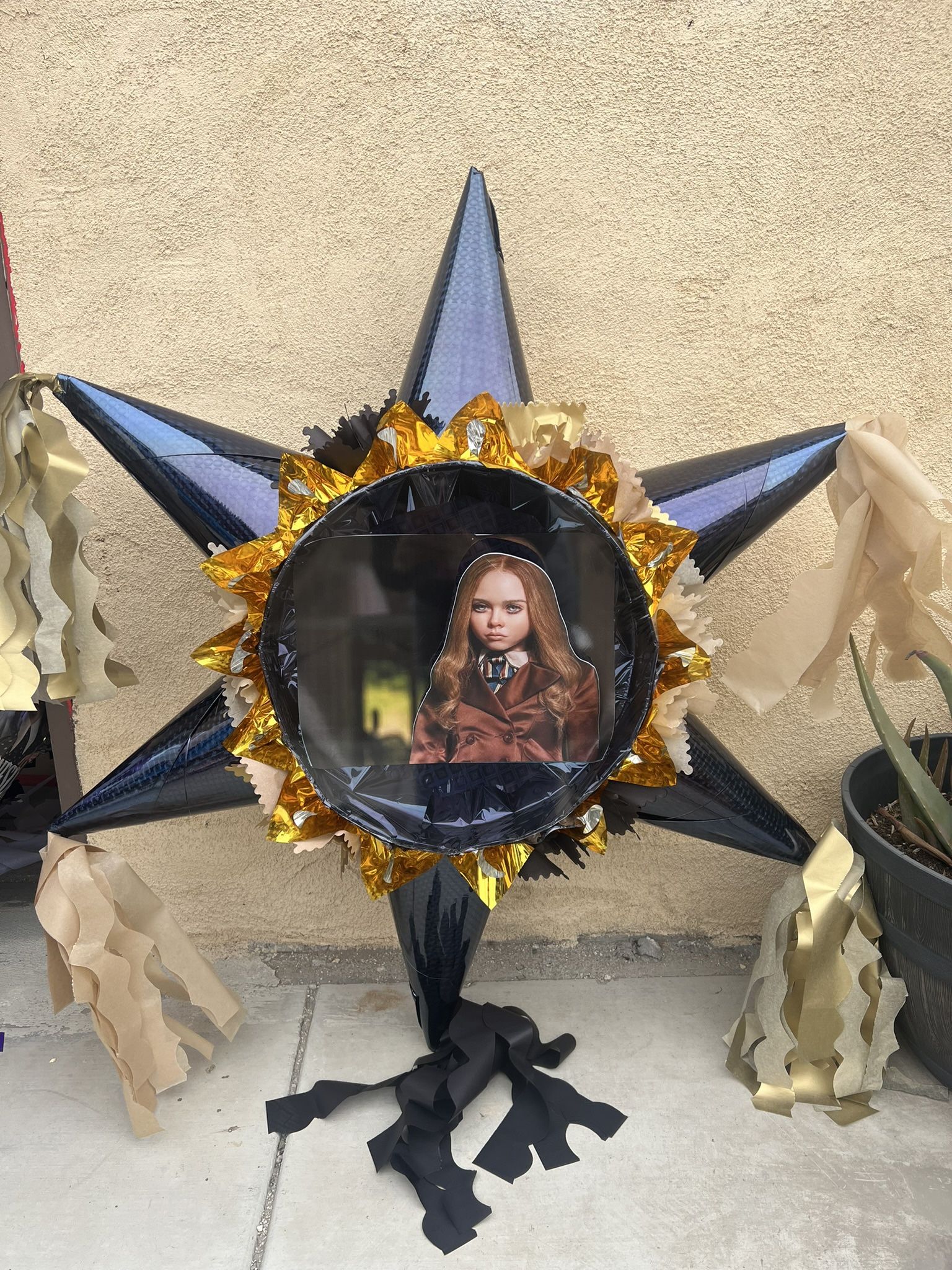 Custom Megan 3D Star Pinata
