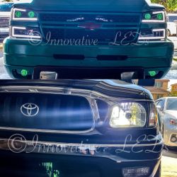 9006  LED Headlight Bulbs Low Beam Fog Light 300% Brighter 6500K Cool White Conversion Kit IP67 Waterproof 2 PCS 