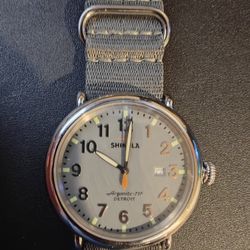 Shinola Argonite Canfield Model C56 43 MM 